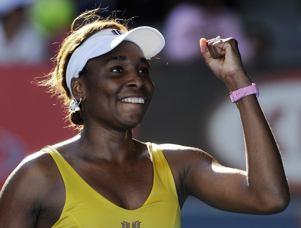 Venus Williamsová porazila ve třech setech Češku Záhlavovou
