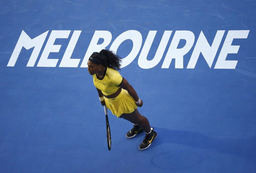 Serena Williamsová na grandslamu Australian Open