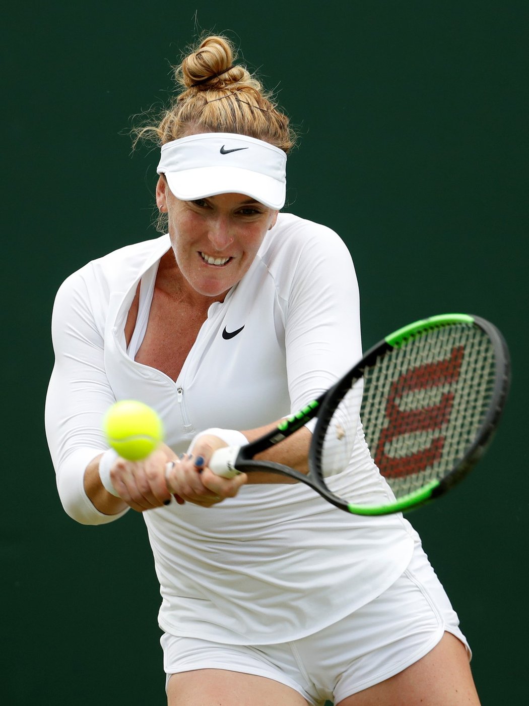 Madison Brengleová nestačila ve 2. kole Wimbledonu na Češku Karolínu Muchovou