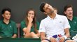 Srbský tenista Novak Djokovič si dopřává odpočinku