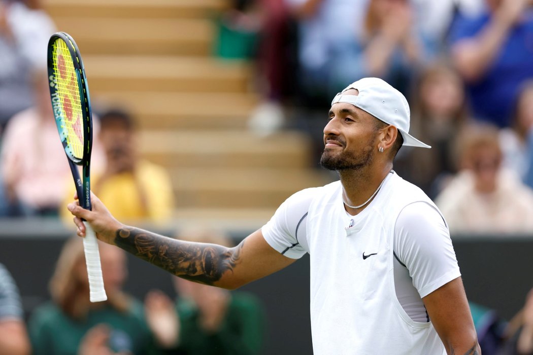 Australský tenisový démon Nick Kyrgios