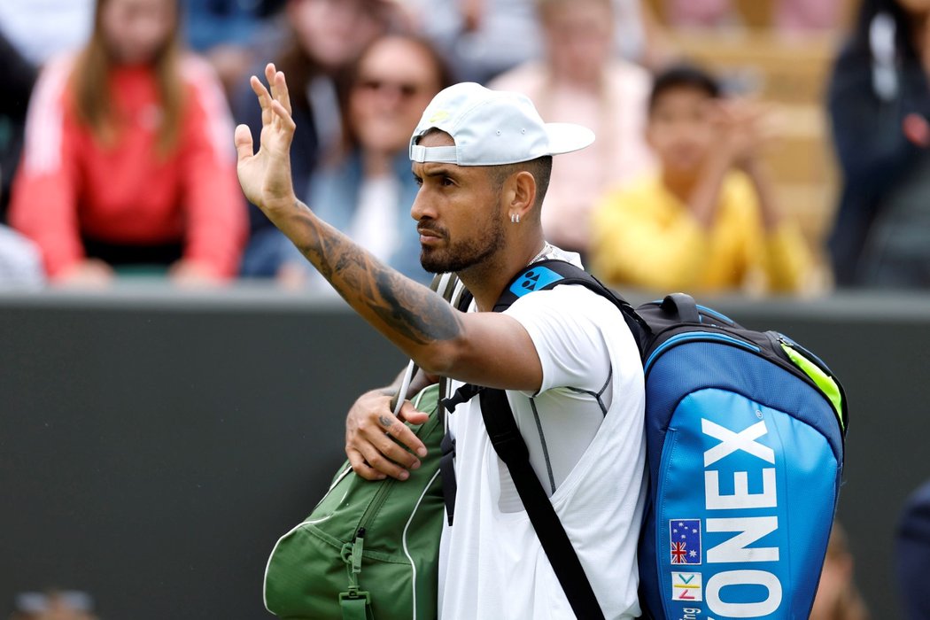 Australský tenisový démon Nick Kyrgios