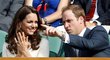 Murray je támhleten, miláčku, říkal možná princ William své manželce Kate při návštěvě Wimbledonu