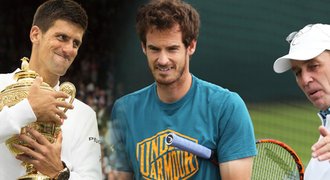 Wimbledon, to bude Djokovič vs. "Lendy". Murray má trumf na tribuně