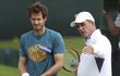 Ivan Lendl se svým svěřencem Andym Murraym zbrojí na slavný Wimbledon