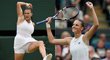 Karolína Plíšková se o finále Wimbledonu utká s Arynou Sabalenkovou