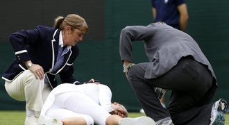 Azarenková odstoupila kvůli zranění z Wimbledonu, končí Darcis i Isner