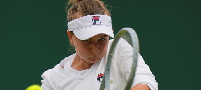 Češka Barbora Krejčíková dokázala postoupit do třetího kola Wimbledonu, přestože narazila na obávanou soupeřku