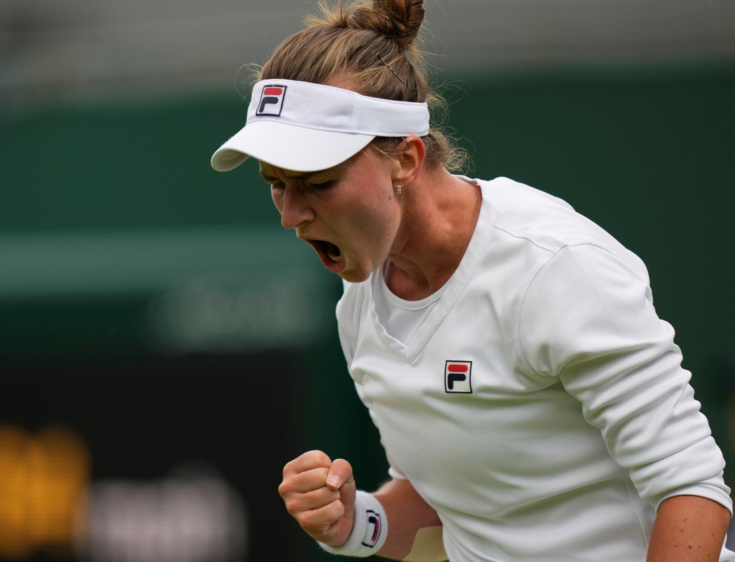 Češka Barbora Krejčíková dokázala postoupit do třetího kola Wimbledonu, přestože narazila na obávanou soupeřku