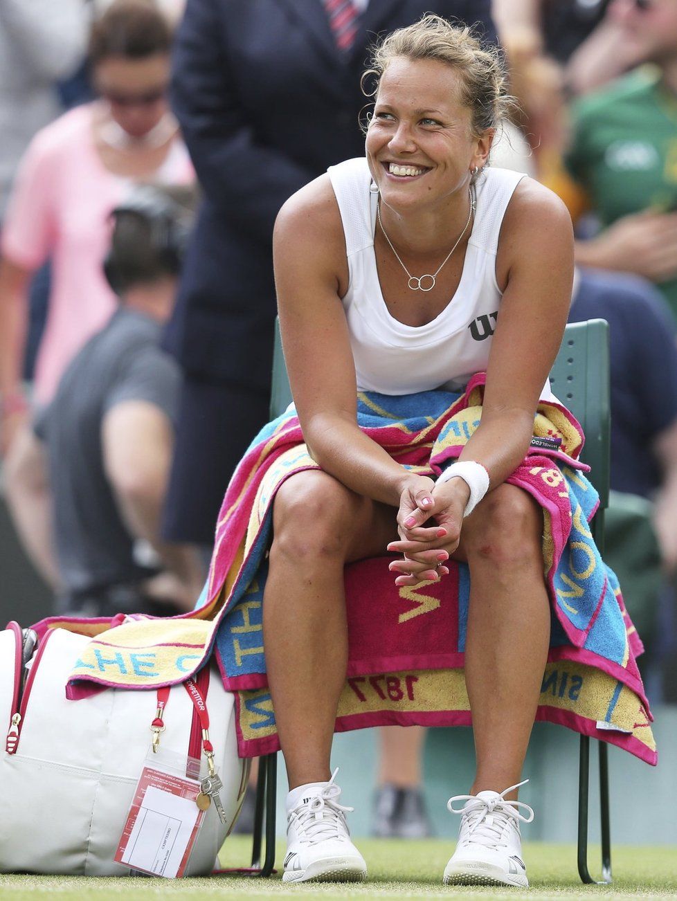 Já jsem to fakt zvládla! Barbora Záhlavová-Strýcová si užívá triumf nad favoritkou Li Na ve třetím kole Wimbledonu