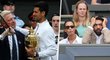 Novak Djokovič pozval Lilian a Noaha Beckerovi na Wimbledon