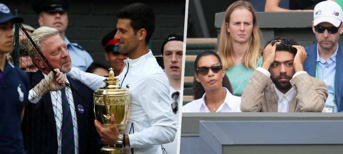 Gesto do basy! Djokovič pozval na Wimbledon rodinu vězněného Beckera Gesto do basy! Djokovič pozval na Wimbledon rodinu vězněného Beckera
