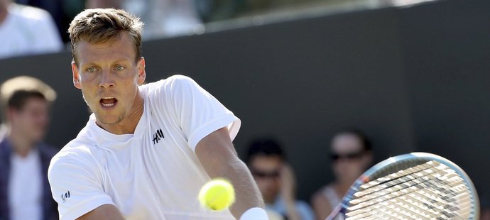 Tomáš Berdych vypadl z Wimbledonu v osmifinále