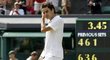 Roger Federer po porážce od Tomáše Berdycha ve čtvrtfinále Wimbledonu