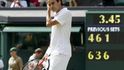 Roger Federer po porážce od Tomáše Berdycha ve čtvrtfinále Wimbledonu