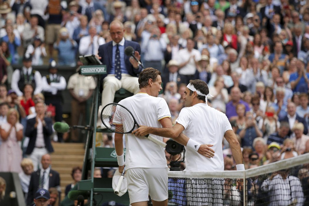 S osmnáctinásobným grandslamovým vítězem Federerem prohrál Tomáš Berdych poosmé v řadě a má s ní negativní bilanci 6:19.