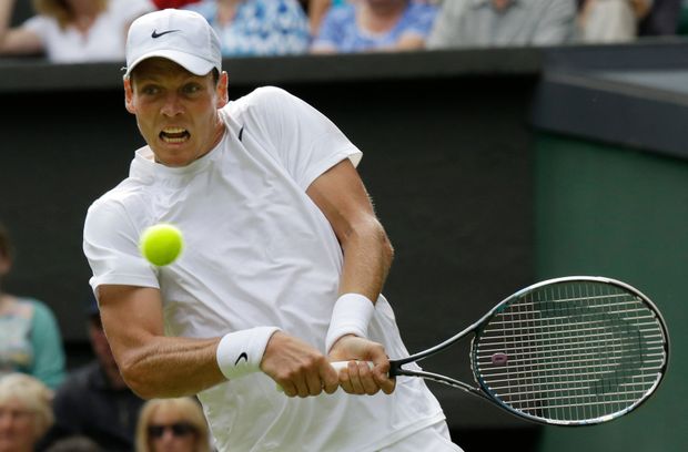 Favorizovaný Berdych v utkání s Gulbisem prohrával 0:2 na sety Favorizovaný Berdych v utkání s Gulbisem prohrával 0:2 na sety