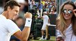Berdychúv duel v osmifinále Wimbledonu nabídl mnoho emocí, hádky se sudím i šťastnou manželku českého tenisty po postupu do dalšího kola