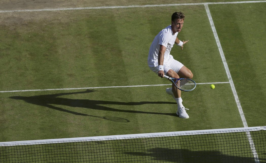 Tomáš Berdych na Wimbledonu