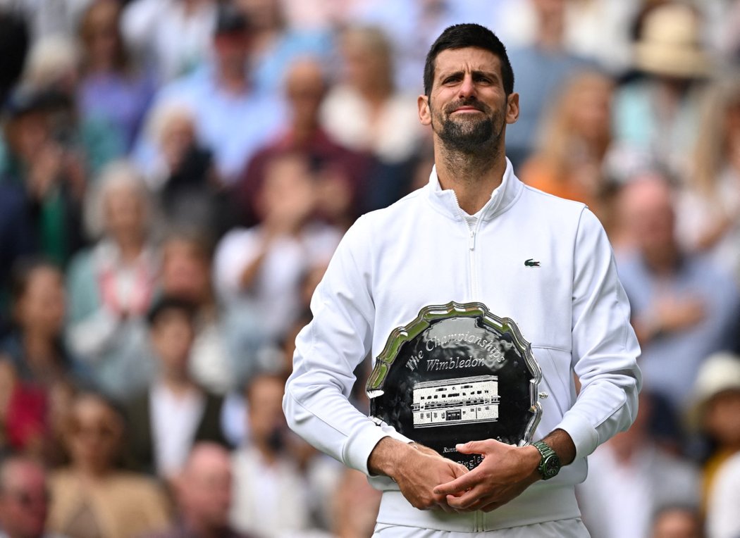 Novak Djokovič skončil na Wimbledonu 2023 ve finále