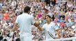 Argentinec Juan Martín del Potro postoupil do semifinále Wimbledonu a to i navzdory zranění. Vyřadil španělského tenistu Ferrera po výsledku 6:2, 6:4 a 7:6