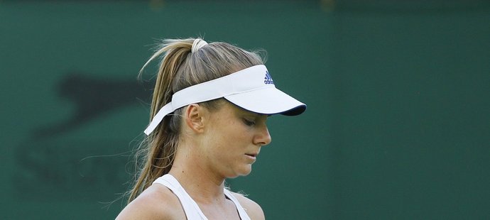 Daniela Hantuchová tahala v zápase proti Kláře Zakopalové za kratší konec