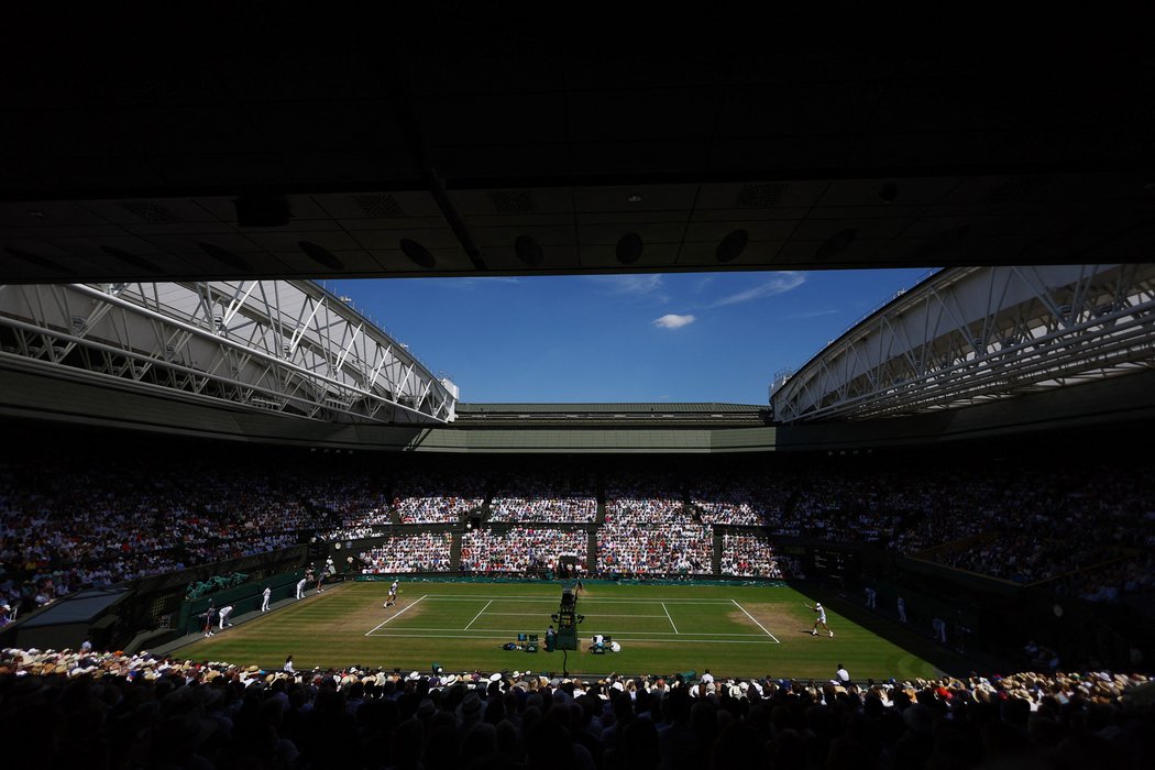 Wimbledonské finále mezi Novakem Djokovičem a Nickem Kyrgiosem