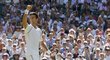 Novak Djokovič po postupu do finále Wimbledonu