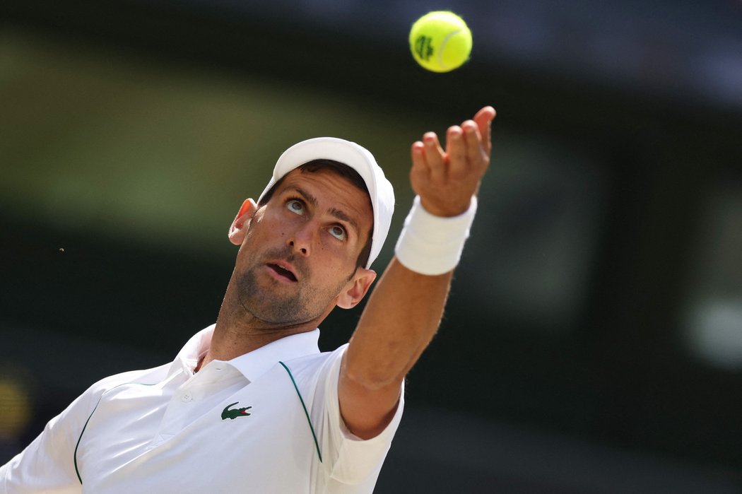 Wimbledonské finále mezi Novakem Djokovičem a Nickem Kyrgiosem