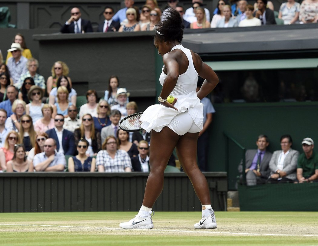 Americká tenistka Serena Williamsová ovládla dvouhru ve Wimbledonu