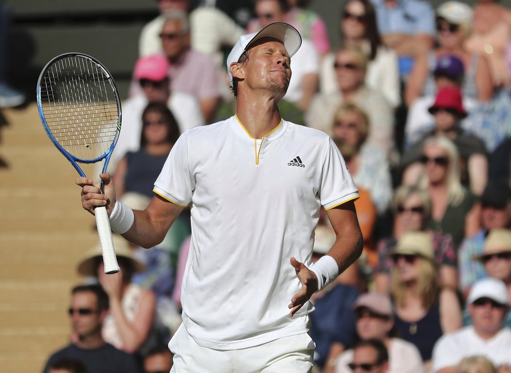 Tomáš Berdych zůstal stejně jako loni jen krok od wimbledonského finále.