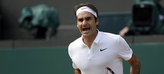 Roger Federer na Wimbledonu