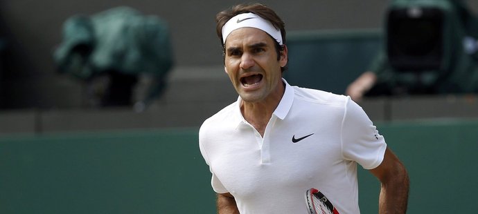 Švýcarská tenisová legenda Roger Federer