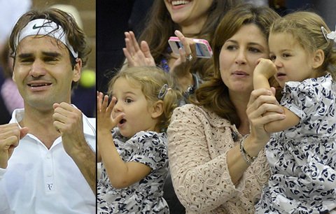 Dvojčata Rogera Federera fandila přímo v hledišti centrkurtu. Díky nim jsem se ohromně zlepšil, říká sedminásobný vítěz Wimbledonu