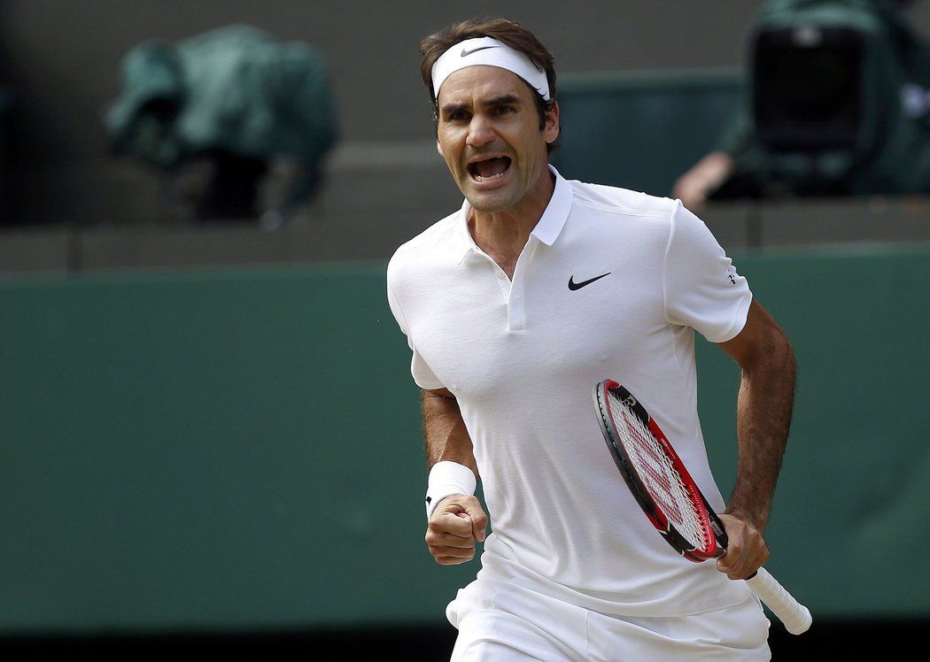 Roger Federer na Wimbledonu