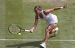 Barbora Strýcová ve finále Wimbledonu proti Sereně Williamsové