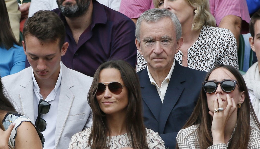 Pippa Middleton na finále Wimbledonu