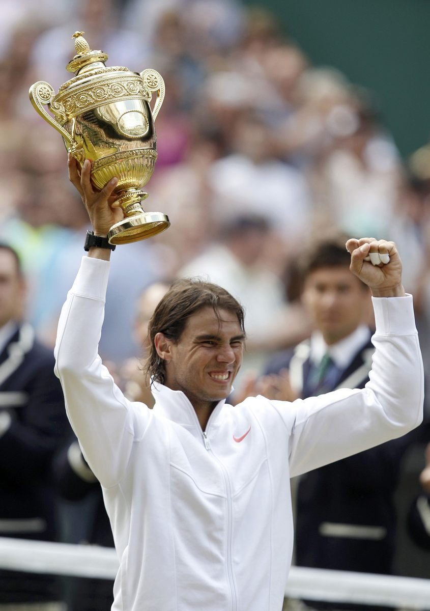 Wimbledonský vítěz pro rok 2010: Rafael Nadal