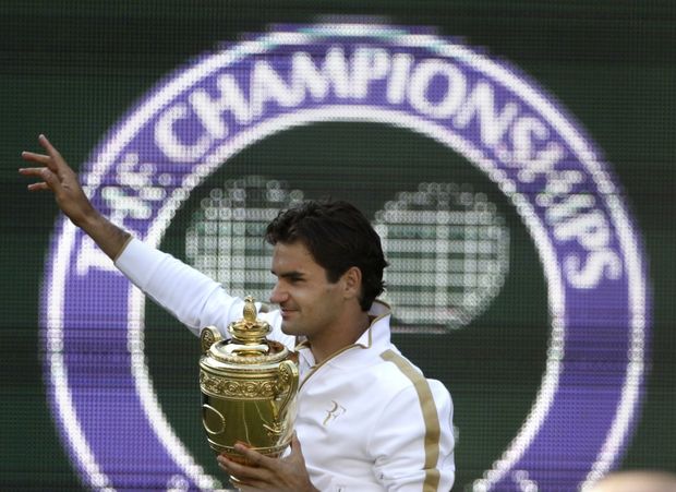 Šampion Federer! Šampion Federer!