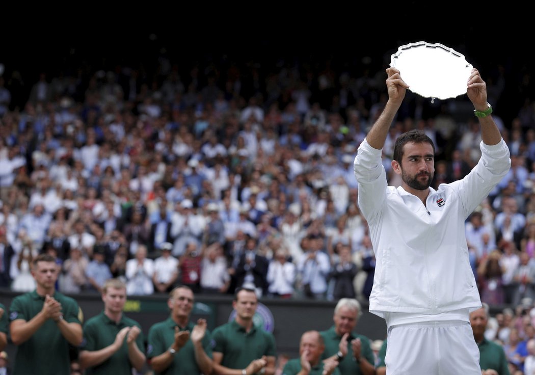 Marin Čilič musí být se svým vystoupením na letošním Wimbledonu spokojený