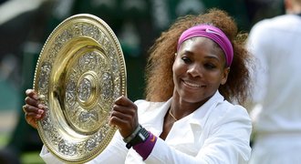 Radwaňská kousala jen chvíli, Serena Williamsová popáté ovládla Wimbledon