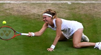 Wimbledon: Bouzková ve čtvrtfinále vedla, ale končí. Český pár postoupil