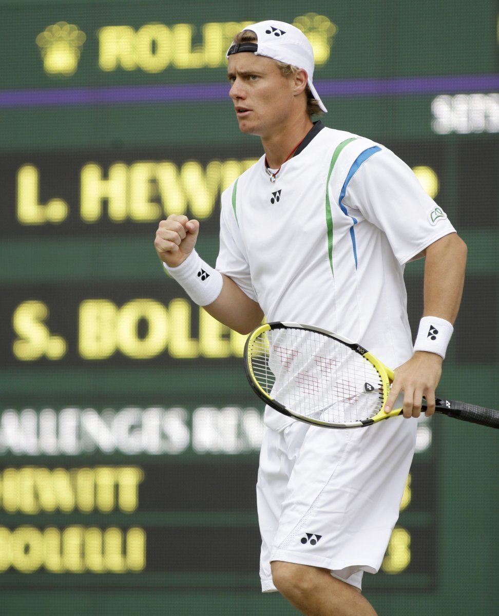 Australan Hewitt vyhrál Wimbledon v roce 2002.