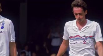 Senzaci Wimbledonu 1987 bleskově zabila ALS. Byl jsi lepší, smutní i Becker