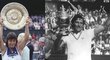 Podle Jana Kodeše (vpravo se svým pohárem pro vítěze Wimbledonu) je Martina Navrátilová (na snímku po svém prvním wimbledonském triumfu v roce 1978) nejlepší tenistkou všech dob