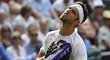 Jiří Veselý lituje promarněné šance ve čtvrtém kole Wimbledonu proti Rafaelu Nadalovi