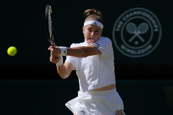 Karolína Muchová ve finále Wimbledonu Karolína Muchová ve finále Wimbledonu