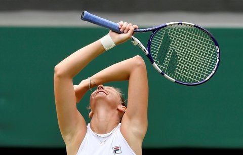 Karolína Plíšková zdolala Sabalenkovou a postoupila do finále Wimbledonu