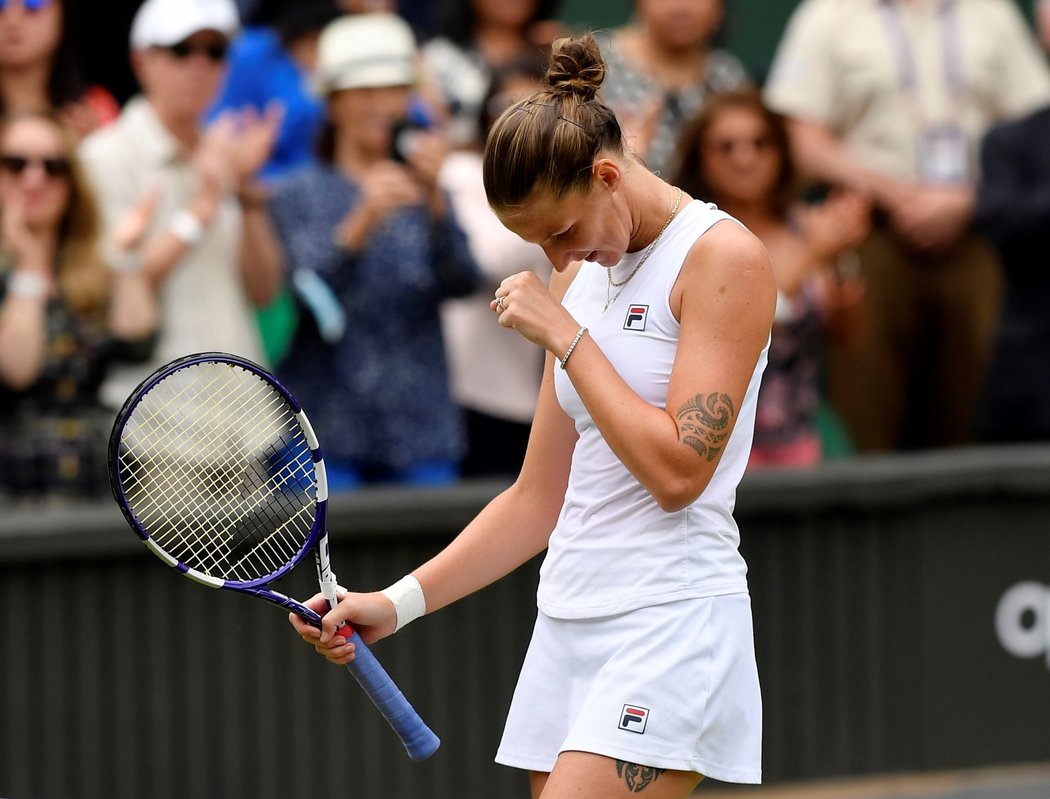 Karolína Plíšková zdolala Sabalenkovou a postoupila do finále Wimbledonu