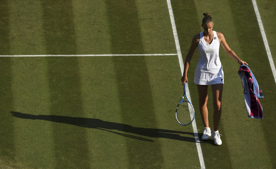 Nespokojená Karolína Plíšková ve třetím kole Wimbledonu